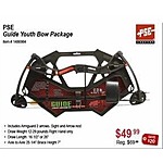 Sportsman's Warehouse Black Friday: PSE Guide Youth Bow Package for $49.99
