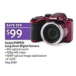 Walmart Black Friday: Kodak PixPro Long Zoom Digital Camera for $99.00