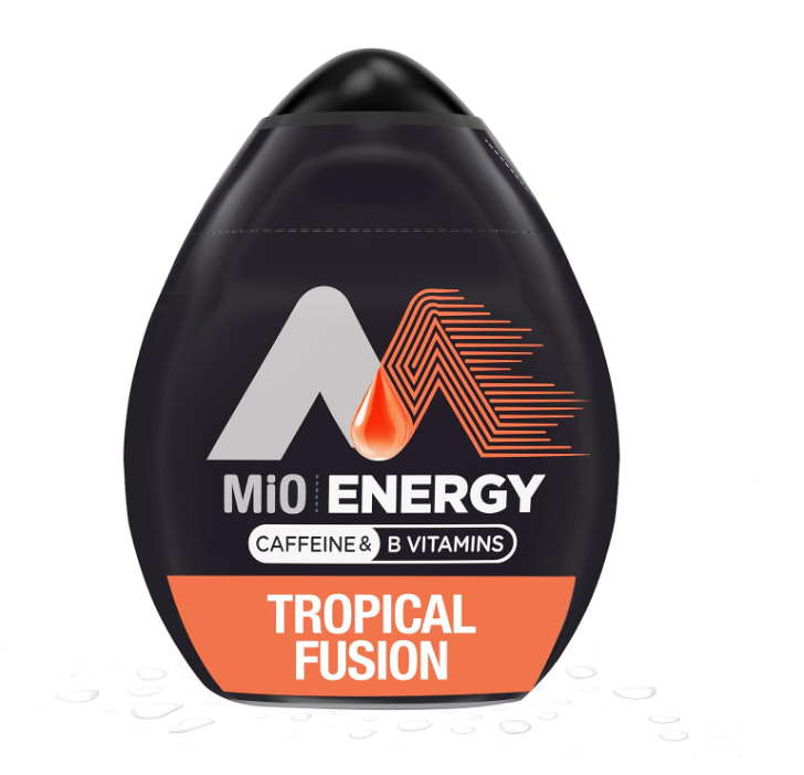 MiO Energy Tropical Fusion Water Enhancer Drink Mix, w/ Caffeine & B Vitamins, 1.62 fl oz Bottle, As seen on TikTok - $1.49