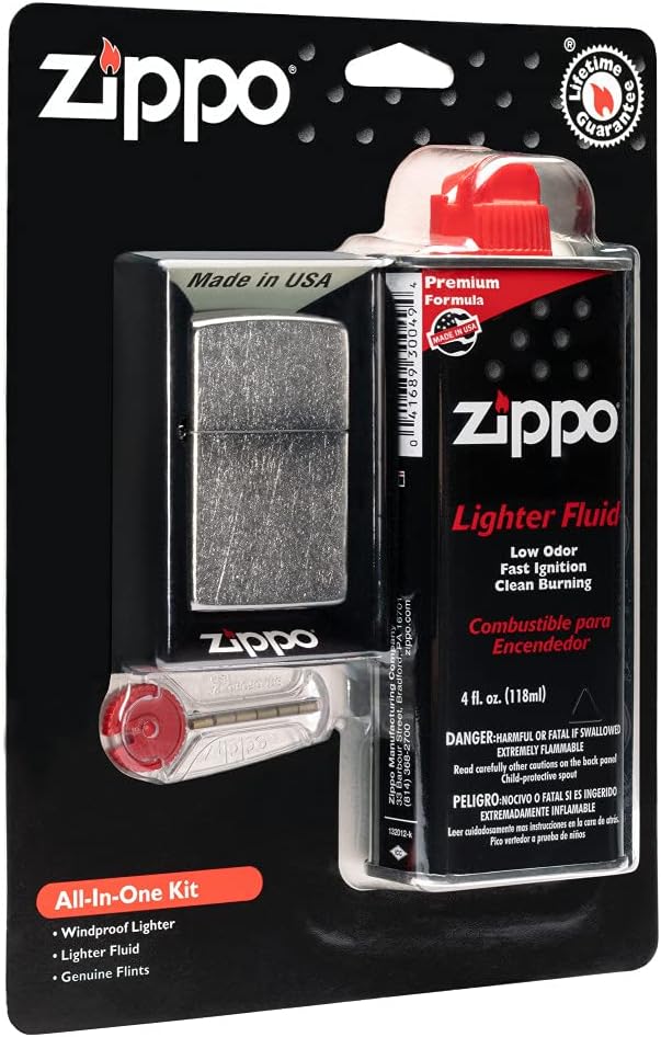 Limited-time deal: Zippo 24651 All-In-One Kit Silver, One Size - $15.60