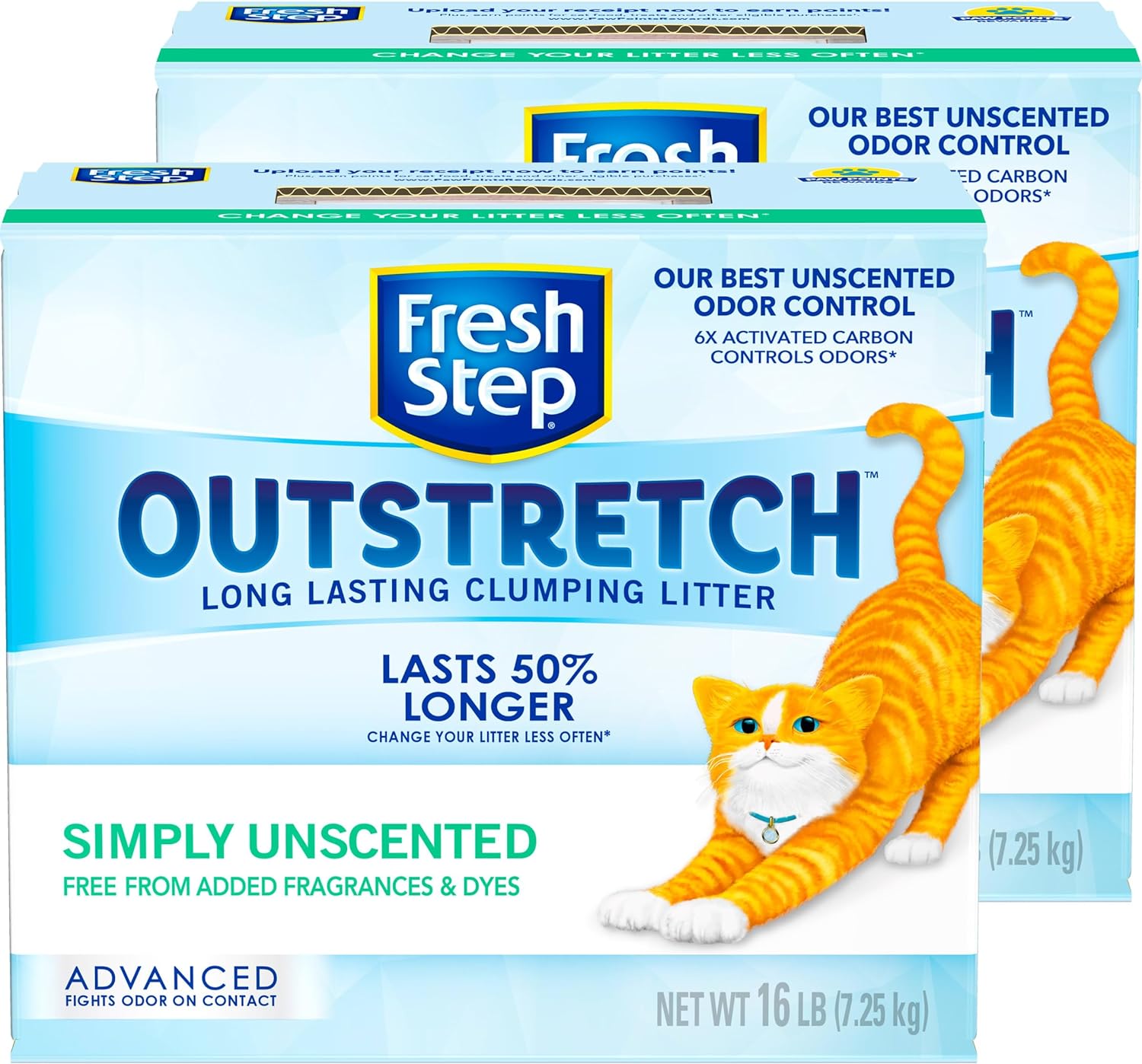 Fresh Step Crystals Health Monitoring Cat Litter, Unscented, 14 lbs (2