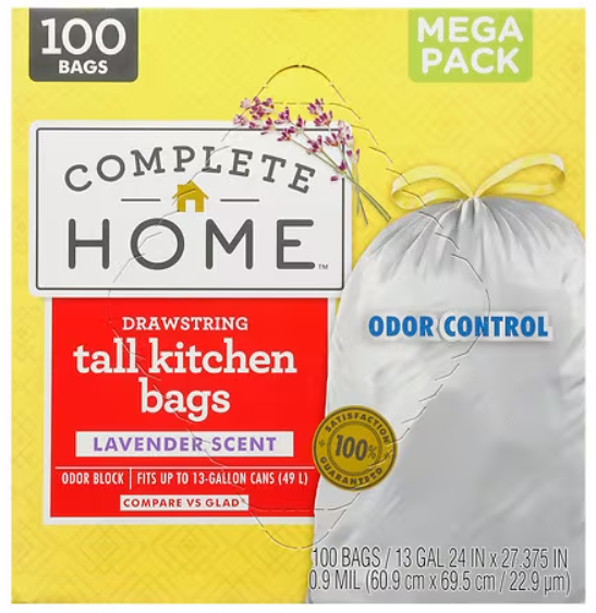 Walgreens 100 ct. Trash Bags on sale for 9.99