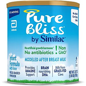 Similac pure bliss infant formula $19.14