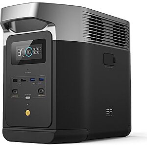 EcoFlow DELTA 2 1024Wh LiFePO4 Portable Power Station (Black) $391.55 + Free Shipping