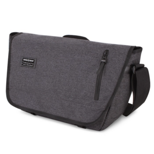 SWISSGEAR 5302 Getaway Laptop Messenger Bag - Heather Gray $17.99