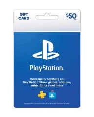 Sony PlayStation $50 Gift Card   $42.5