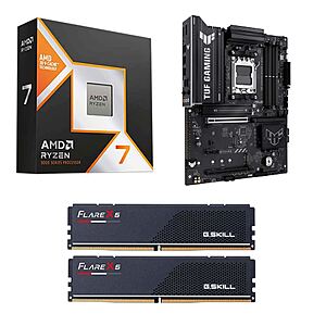 Micro Center: 3-in-1 CPU + Mobo + RAM Deals are Back (e.g., 9800x3D+B650E+32GB combo $680) $679.99