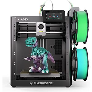 FLASHFORGE AD5X Multi-Material 3D Printer 4-Color Printing $339