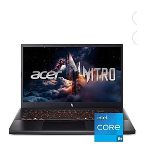 Acer Nitro V 16 AI (Cert. Refurb): 16" FHD+ 180Hz IPS, Ryzen 5 240, RTX 5050, 16GB DDR5, 512GB SSD $563.99