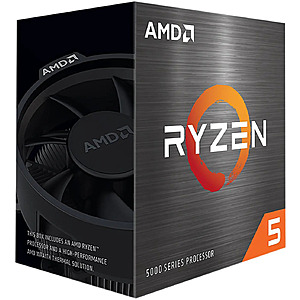 AMD Ryzen 5 5500 AM4 CPU w/ Wraith Stealth Cooler + Rosewill Cordless Air Duster $74 + Free S&H