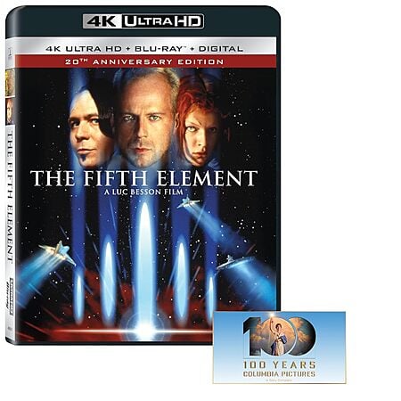 The Fifth Element - 4K + Blu-ray + Digital $13.09