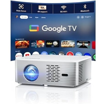 Save 57% on CiBest 4K Google TV Projector!