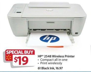 Walmart Black Friday: HP 2548 Wireless All-in-One Printer ...