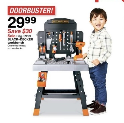 target black and decker toy tool set