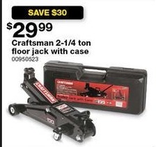 floor jack with case