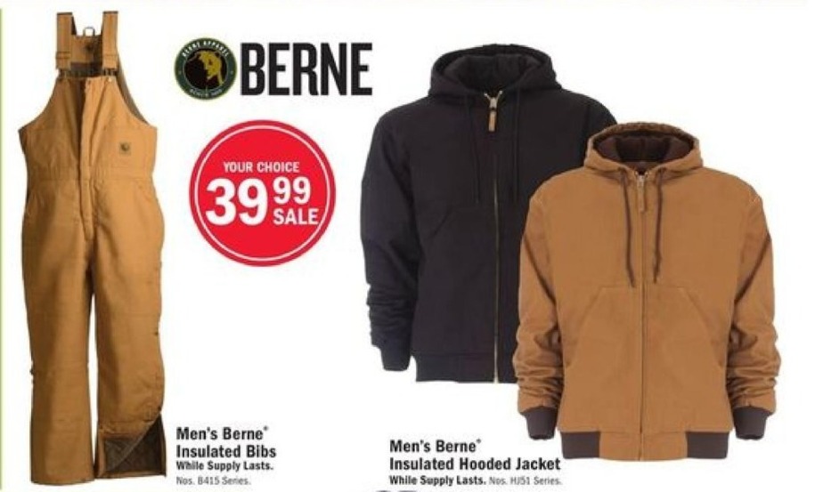 Mills Fleet Farm Promo Code >> Mills Fleet Farm Black Friday Berne B415 Series Insulated Bibs Or Mills Fleet Farm Promo Code >> Mills Fleet Farm Black Friday Berne B415 Series Insulated Bibs Or