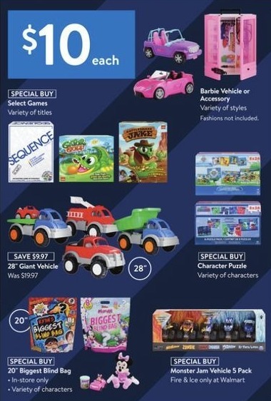 Walmart Black Friday Character Puzzles Select Styles For 10 00