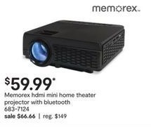 Jcpenney Black Friday Memorex Hdmi Mini Home Theater Projector W Bluetooth For 59 99