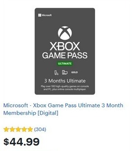 xbox game pass best buy