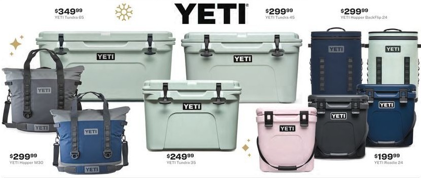 Academy Sports Outdoors Black Friday Yeti Tundra 45 Cooler For 299 99