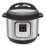 Instant Pot DUO60 6 Qt 7-in-1 Multi-Use Programmable Pressure Cooker, Slow Cooker, Rice Cooker, Sauté, Steamer, Yogurt Maker and Warmer $49