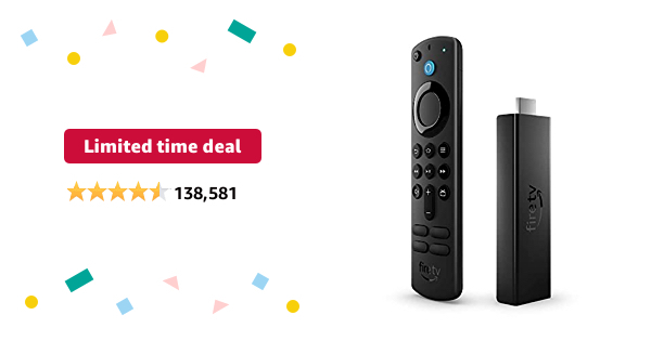 Limited-time deal: Fire TV Stick 4K Max streaming device, Wi-Fi 6, Alexa Voice Remote (includes TV controls) - $27