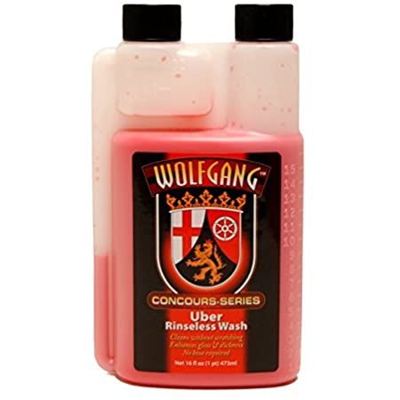 WOLFGANG CONCOURS SERIES Uber Rinse Less Wash (16oz) - $15.99