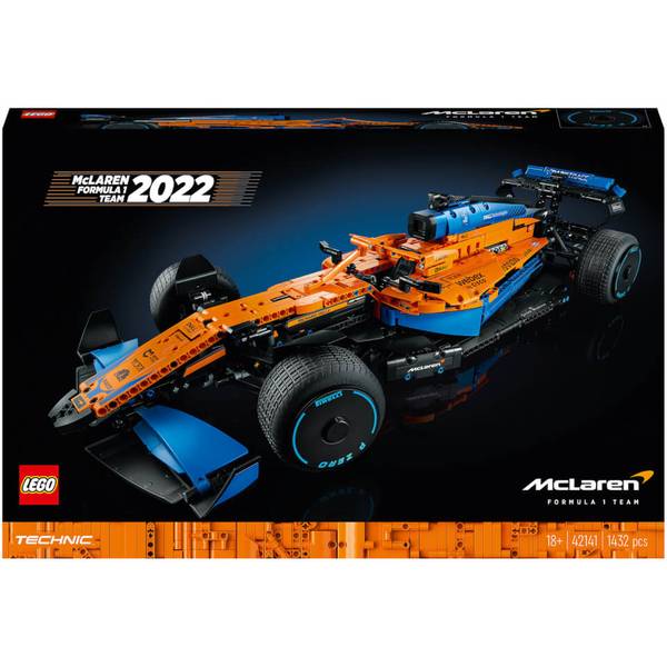 Lego Technic: McLaren Formula 1 2022 Race Car Model Set (42141) $169
