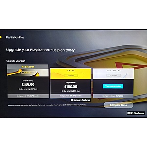 PlayStation Plus Essential: 3Yr Subscription Code Bundle for $169.99