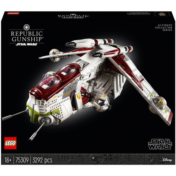LEGO Star Wars: Republic Gunship UCS Set for Adults (75309) USE CODE GUNSHIP - $284.99