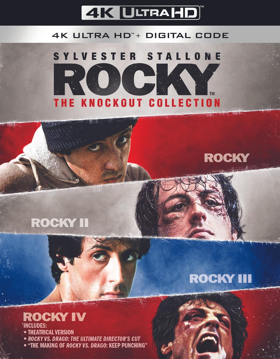 Rocky: The Knockout Collection (4K Ultra HD + Digital) - $59.99 at Amazon