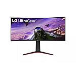 $250 --34&quot; Curved UltraGear™ QHD HDR 10 160Hz Monitor with Tilt/Height Adjustable Stand at LG
