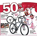 Meijer Black Friday: Huffy 10&quot; Princess and Cars Pedal Bikes - 50% Off