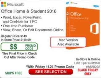 Office for mac promo code students