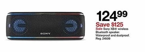 sony xb41 black friday