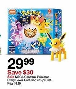 Target Black Friday Mega Construx Pokemon Every Eevee