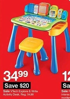 Target Black Friday Vtech Explore Write Activity Desk For