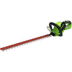 Greenworks 40V 24" Cordless Hedge Trimmer, Tool Only - Amazon $51.79