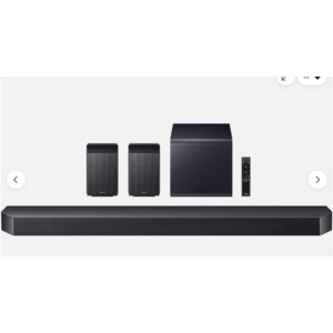 Certified Refurbished Samsung Q990F 11.1.4ch Q Series Subwoofer + Rear Speaker,Wireless Dolby Atmos $671.99