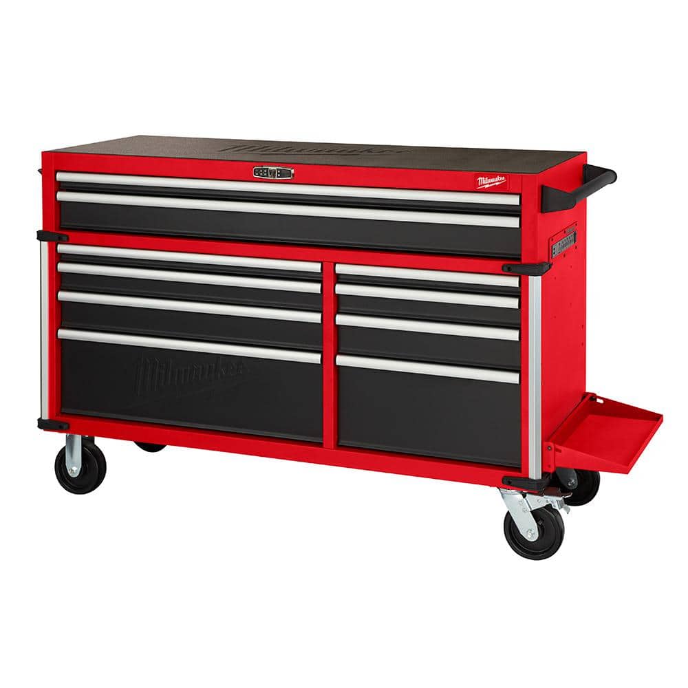 Milwaukee High Capacity 56 in. 10-Drawer Rolling Tool Chest Cabinet $700 YMMV at Home Depot