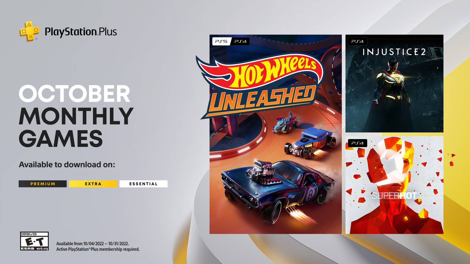 PS+ Members: PS4 Digital Games: Hot Wheels Unleashed ...