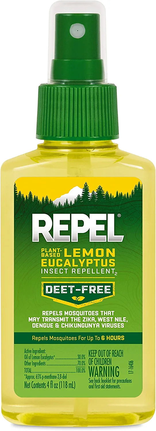 4-oz Repel Lemon Eucalyptus Natural Insect Repellent Spray