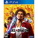 Select Walmart Stores: Video Games: Yakuza: Like A Dragon (PS4) $4 &amp; More (In-Stores Only)