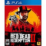 Red Dead Redemption 2 (PS4 or Xbox One) $20 + Free Store Pickup