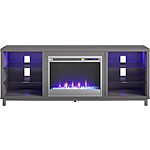 Ameriwood Home Lumina Fireplace Stand for TVs up to 70" $260 + Free Shipping