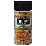 Weber Seasoning Shakers: 2.6oz. Roasted Garlic Herb $2.35 w/ S&amp;S &amp; More