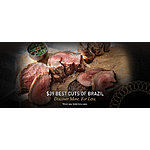 Fogo De Chao Restaurants: Best Of Brazil Dinner (Meat, Salad + Side Dish) from $39 per Person