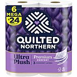 Quilted Northern Ultra Plush Mega Roll Toilet Paper: 12-Count $10.40, 6-Count $5.65 w/ Subscribe &amp; Save &amp; More