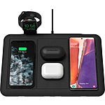 Mophie 4-in-1 Universal Wireless Charging Mat w/ Apple Watch Adapter (Black) $65 + Free Shipping