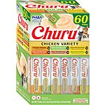 60-Count INABA Churu Grain-Free Lickable Squeezable Creamy Purée Cat Treats $18 or less w/ S&amp;S + Free S/H